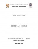 APRECIACION DE LAS ARTES - RESUMEN: LOS CORISTAS