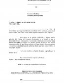 FORMATO REBELDIA POR NO CONTESTAR DEMANDA MERCANTIL.