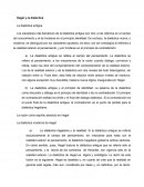 Ensayo de Hegel.