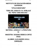 Carrera de Pepe tono Macias