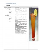 Descripción de procesos - Michelada