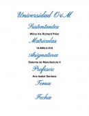 La Empresa a desarrollar es: Una Fábrica de Zapato