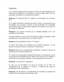 Cuestionario. Los estados financieros