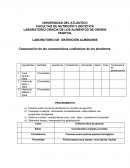 LABORATORIO CIENCIA DE LOS ALIMENTOS DE ORIGEN VEGETAL