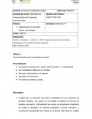 Pla de desarrollo de una empresa en Brasil.