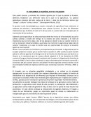 DESARROLLO AGRARIO EN EL ECUADOR