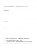 PLAN GENERAL DE SEGURIDAD, MEDIO AMBIENTE Y SALUD (SMS)