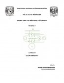 Laboratorio de máquinas eléctricas. Práctica: acoplamiento maquinas electricas