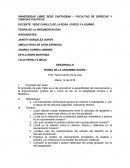 TEORIA DE LA ARGUMENTACIÓN I.