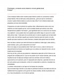 Psicología y contexto socio-historico vinculo global-local