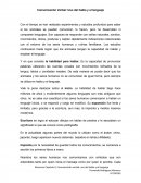 El uso del habla y el lenguaje