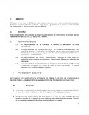 PROCEDIMIENTO DE CALIBRACIÓN DE MANOMETRO