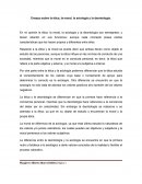 Ensayo sobre la ética, la moral, la axiología y la deontología.