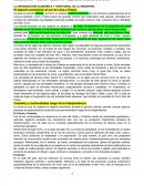 LA ORGANIZACIÓN ECONÓMICA Y TERRITORIAL DE LA ARGENTINA