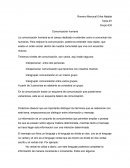 Comunicacion humana.