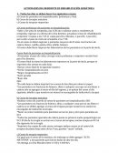 Actividades del residente en rehabilitación geriátrica