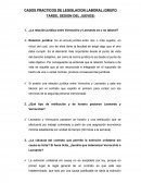 DERECHO LABORAL: CASO PRACTICO.