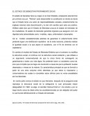 EL ESTADO DE BIENESTAR PROPIAMENTE DICHO.