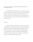 Acta de asamblea: Museo de minería de mineral del Chico