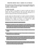 Principios básicos para el manejo de semillas de forma artesanal.