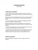 LA PRÁCTICA DE LA EDUCACIÓN.