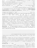 Documento oficial acta de acuerdos