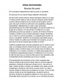 Almas atormentadas Resumen Del cuento