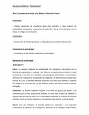 Área: Lenguaje de las Artes y los Medios. Educación Visual.