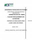 Un Planificador de autoestima.