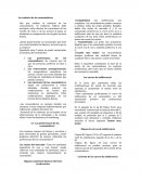 La conducta de los consumidores.