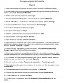 Guía para el global de Filosofía.