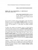 Solicitud de corrección de datos en registro de propiedad inmueble