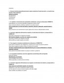 Cuestionario de Anatomia. Los musculos.