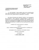 SOLICITUD LA DEVOLUCION DE LOS DOCUMENTOS ORIGINALES