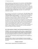 Escrito de presentación ante la junta de conciliación y arbitraje local numero 6