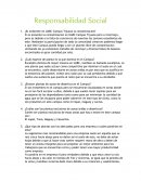 Responsabilidad Social - Cuestionario.
