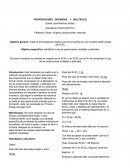 PROPORCIONES DEFINIDAS Y MULTIPLES.