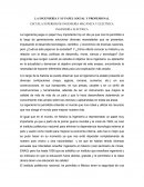 LA INGENIERÍA Y SU PAPEL SOCIAL Y PROFESIONAL