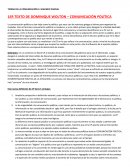 TEORIA DE LA COMUNICACIÓN - PARCIAL.