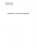 Laboratorio de tecnicas de separacion