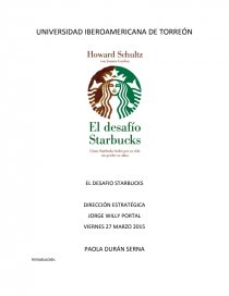 EL DESAFIO STARBUCKS.. Página 1