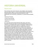 Revolucion francesa a segunda guerra mundial.