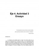 Ensayo universo.