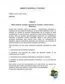 Ambiente desarrollo y sociedad.