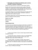 Las Relaciones publicas para los eventos