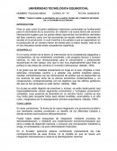 TEMA: “ENSAYO SOBRE LA INCIDENCIA DE LA NUEVA TEORÍA DEL COMERCIO EXTERIOR EN LA ECONOMÍA ECUATORIANA”