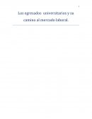 Egresados en el mercado laboral
