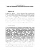 ASPECTOS Y DIMENSIONES DEL DESARROLLO EVOLUTIVO HUMANO.