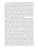 El leopardo caza en la oscuridad.