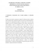 TENSORES REACCIONARIOS A COMBATIR Y TENSORES PROGRESISTAS A INCENTIVAR PARA LOGRAR LA INSTITUCIONALIZACIÓN E INNOVACIÓN PÚBLICA EN AMÉRICA LATINA.